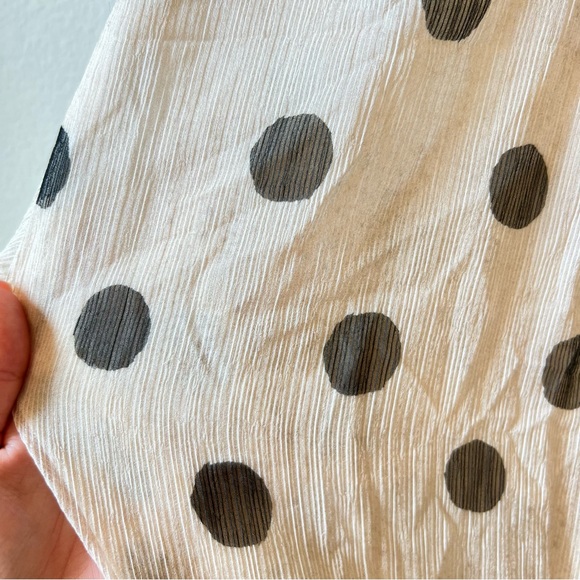 NANUSHKA Zahara Polka Dot Cream Dress - Picture 9 of 11